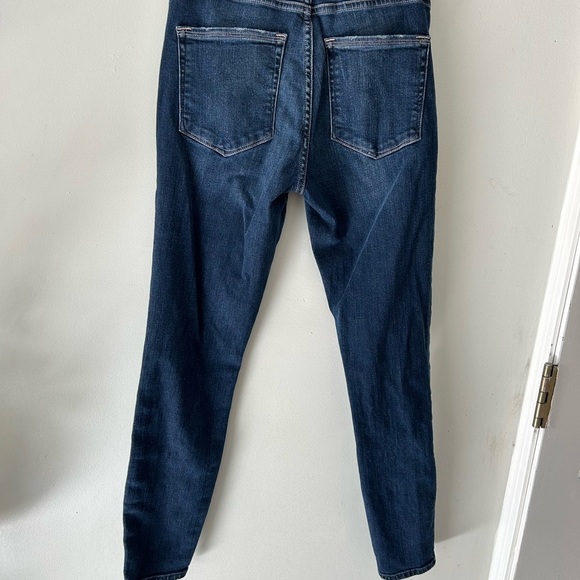 Good American Women’s Good Legs Skinny Jeans Dark Wash Size 27 - Picture 8 of 8
